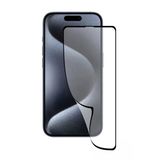 Corcishop Apple İphone 15 Pro Tam Kaplayan Fiber Nano Ekran Koruyucu Cam