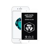 Corcishop Apple İphone Se 3 2022 Tam Kaplayan Anti Statik Hayalet Süper Cam Ekran Koruyucu - Beyaz