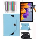 Corcishop Casper Vıa S8 Universal 360 Dönerli Standlı Kılıf Tablet Kılıfı + Nano Ekran Koruyucu + Kalem - Turkuaz