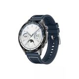 Corcishop Huawei Honor Magic 2 Uyumlu 46Mm Haylou Solar Ls05 Kordon Lansman Kumaş Dikişli Silikon 102