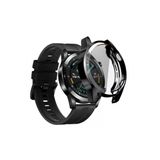 Corcishop Huawei Watch Gt2 Uyumlu Saat Saat Ekran Koruyucu Tam Kapatan Kasa Korumalı Şeffaf Kırılmaz Siyah