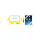 Corcishop Ipad 6.Nesil 9.7" Uyumlu 2018 A1893 A1954 Kılıf Karakter Ibuy Silikon Kılıf + Ekran Koruyucu