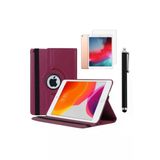 Corcishop Ipad 6.Nesil Air 2 Uyumlu Standlı Deri Tablet Kılıfı + Ekran Koruyucu + Kalem