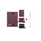 Corcishop İpad Air 3 10.5 2019 Uyumlu Kılıf Universal Standlı + Dokunmatik Tablet Kalem Stylus