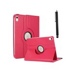 Corcishop İpad Mini 7 2024 A17 Pro/Mini 6 2021 Uyumlu Kılıf Uyumlu 360° Dönerli Tablet Kılıfı Kalem