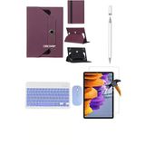 Corcishop İpad Pro 11 3.Nesil Uyumlu 4İn1 Set Klavye Mouse Kılıf Kalem Ekran Koruyucu