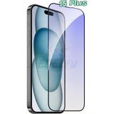 Corcishop İphone 15 Plus Tam Ekran Koruyucu Temperli Cam Koruyucu Film