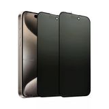 Corcishop İphone 15 Plus Uyumlu Mat Hayalet Ekran Koruyucu Cam Tam Kaplar Seramik Esnek Ekran Camı Privacy