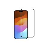 Corcishop İphone 15 Pro Max Uyumlu Tam Kapatan Şeffaf Nano Esnek Kırılmaz Cam Ekran Koruyucu