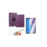 Corcishop Lenovo M10 Tb-X306f Gen.2 360 Rotating Stand Deri Kılıf + Ekran Koruyucu + Dokunmatik Kalem