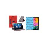 Corcishop Lenovo Tab M8 (2.Nesil) Uyumlu Set Universal Tablet Kılıfı Ve Nano Ekran Koruyucu