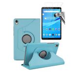 Corcishop Lenovo Tab M8 (Fhd) 8 Inç Tb-8705F 360° Dönerli Tablet Kılıfı Ekran Koruyucu
