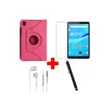 Corcishop Lenovo Tab M8 Tb-8505F Dönerli Standlı Kılıf + Ekran Koruyucu + Kalem Kulaklık