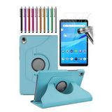 Corcishop Lenovo Tab M8 Tb-8505F Tb-8505X 8 Inç Za5g0100tr 360° Dönerli Tablet Kılıfı 3Lü Set