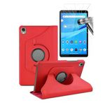 Corcishop Lenovo Tab M8 Tb-8505F Tb-8505X 8 Inç Za5g0100tr 360° Dönerli Tablet Kılıfı + Ekran Koruyucu