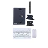 Corcishop Lenovo Tab One Tb305fu/Tab K9 8.7' Kılıf Universal Standlı + Bluetooth Klavye Mouse Set + Kalem