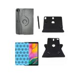 Corcishop Polypad M8 Tab Uyumlu Set Universal Kancalı Tablet Kılıfı + Nano Ekran Koruyucu + Kalem