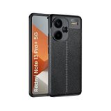 Corcishop Redmi Note 13 Pro Plus 5G Kamera Korumalı Deri Görünümlü Dikiş Desenli Koruyucu Niss Kapak