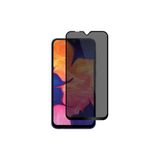 Corcishop Samsung Galaxy A10 Privacy 5D Gizlilik Filtreli Cam Ekran Koruyucu Siyah