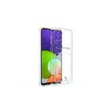 Corcishop Samsung Galaxy A22 / M32 / M22 Kılıf Şeffaf Kamera Korumalı Cüzdanlı Kartlıklı Silikon Kapak