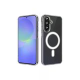 Corcishop Samsung Galaxy A35 Kılıf Sararmaz Magsafe Mika Hafif Sert Parlak Şeffaf Kapak