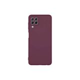 Corcishop Samsung Galaxy M22 Ile Uyumlu Kılıf Lansman Içi Kadife Yumuşak Dokulu Silikon Kapak
