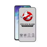 Corcishop Samsung Galaxy S21 Fe Tam Kaplayan Gizli Hayalet Temperli Ekran Koruyucu Cam
