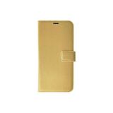 Corcishop Samsung Galaxy S21 Plus Ile Uyumlu Kılıf Delux Leather Wallet Gold