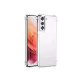 Corcishop Samsung Galaxy S21 Plus Ultra Ince Şeffaf Airbag Anti Şok Silikon Kılıf