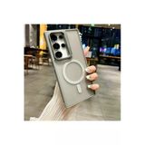 Corcishop Samsung Galaxy S23 Ultra Kılıf Magsafe Standlı + Kamera Lens Hediyeli Kılıf