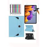 Corcishop Samsung Galaxy Tab A6 Sm-T280 Üniversal 360 Standlı Kılıf + Ekran Koruyucu + Kalem