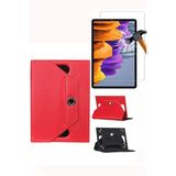 Corcishop Samsung Galaxy Tab A6 Sm-T280 Üniversal 360 Standlı Kılıf + Ekran Koruyucu