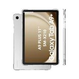 Corcishop Samsung Galaxy Tab A9 Plus 11 Inç Tablet Uyumlu Silikon Kılıf Şeffaf Köşe Korumalı Sm-X210