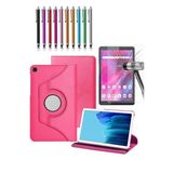 Corcishop Samsung Galaxy Tab S6 Lite 10.4 Sm-P615 360° Dönerli Tablet Kılıfı 3Lü Set
