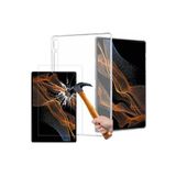 Corcishop Samsung Galaxy Tab S8 Sm-X700 11 İnç Şeffaf Silikon Kılıf + Nano Ekran Koruyucu