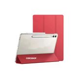 Corcishop Samsung Galaxy Tab S9 Fe Sm-X510 10.9 İnç Uyumlu Kılıf Pu Deri Smart Standlı Case