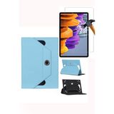 Corcishop Sony Xperia Tablet S Universal 360 Dönerli Standlı Kılıf Tablet Kılıfı + Nano Ekran Koruyucu + Kalem