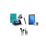 Corcishop Sony Xperia Z4 Uyumlu Tablet (4G) Uyumlu Set Tablet Kılıfı Nano Ekran Koruyucu+Kalem Kulaklık