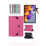 Corcishop Vorcom S8 Pro Universal 360 Dönerli Standlı Kılıf Tablet Kılıfı + Nano Ekran Koruyucu + Kalem