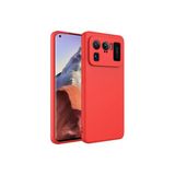 Corcishop Xiaomi Mi 11 Ultra Kılıf Lansman Içi Kadife Silikon + Ekran Koruyucu Ped