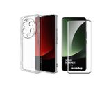 Corcishop Xiaomi Mi 13 Ultra Silikon Kamera Korumalı Kılıf + Tam Kaplayan Nano Ekran Koruyucu