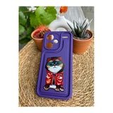 Corcishop Xiaomi Redmi Note 13 Pro+ Plus Kılıf Uyumlu Kabartma Figürlü Kamera Korumalı Telefon Kılıfı