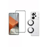 Corcishop Xiaomi Redmi Note 13 Pro+ Plus Koruyucu Tam Kaplayan Nano + Kamera Koruyucu Set