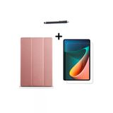 Corcishop Xiaomi Redmi Pad 10,61 İnç Uyumlu Uyku Modlu Smart Tablet Kılıfı Ekran Koruyucu Ve Kalem Seti