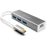 Core Bilgisayar Inca Itpc-3t USB C USB 3.0+ RJ45 Ethernet Çoklayıcı