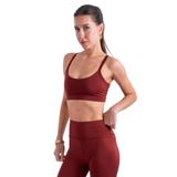 Coredra Askılı Spor Sütyeni - C904, S, k-askili-ss-c904, Bordo, Kadın