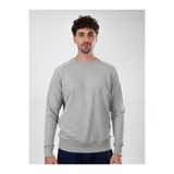 Coredra Basic Regular Sweatshirt, 2XL, basic-regular-sweatshirt, gri? melanj, erkek