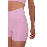 Coredra Kısa Biker Tayt, XS, kisa-tayt-c902, Pembe, kadın