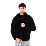 Coredra Teddy Peluş Mont, S, 8687678545149, Siyah, Erkek