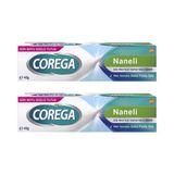 Corega 2x40 gr Naneli Diş Protezi Yapıştırıcı Krem